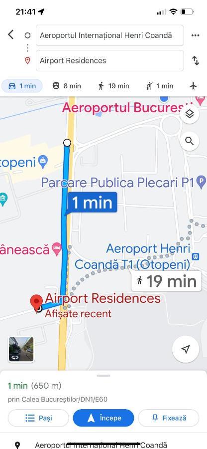Fly Airport Residences & Therme-Self Check-In Otopeni Esterno foto